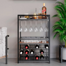 Adega Bar Para Vinhos Bebidas Com Cristaleiras Royal